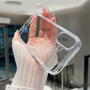 Carcasă transparentă lucioasă pentru iPhone 17 - transparentă