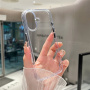 Carcasă transparentă lucioasă pentru iPhone 17 - transparentă
