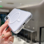 Carcasă mată transparentă cu MagSafe pentru iPhone 17 - transparentă