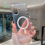 Carcasă mată transparentă cu MagSafe pentru iPhone 17 - transparentă
