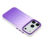 Carcasă de protecție cu gradient de culoare și MagSafe pentru iPhone 17 Pro Max - violet