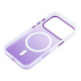 Carcasă de protecție cu gradient de culoare și MagSafe pentru iPhone 17 Pro Max - violet