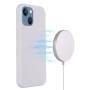 Carcasă din silicon cu MagSafe pentru iPhone 14 - alb