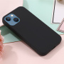 Carcasă din silicon cu MagSafe pentru iPhone 14 Plus - negru