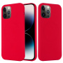 Carcasă din silicon cu MagSafe pentru iPhone 14 Pro - roșu