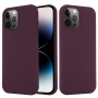 Carcasă din silicon cu MagSafe pentru iPhone 14 Pro - vișiniu