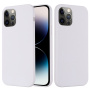 Carcasă din silicon cu MagSafe pentru iPhone 14 Pro Max - alb
