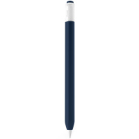Husă protectoare din silicon pentru Apple Pencil (USB-C) - albastru închis