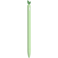 Husă de protecție din silicon cu frunze pentru Apple Pencil 2. generația / Pro - verde
