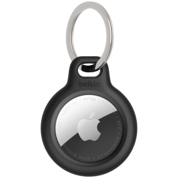 Belkin Secure husă cu breloc pentru AirTag 1 / 2 - negru