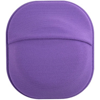 Husă din microfibră cu fermoar velcro pentru AirTag 1 / 2 - violet