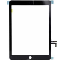 Premium sticlă tactilă frontală (touch screen), pentru Apple iPad 9,7" 2017 - negru