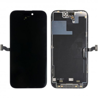 Display Original OLED recondiționat cu sticlă tactilă și cadru pentru Apple iPhone 14 Pro