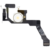 Cablu flexibil cu fulger si microfon pentru iPhone 14 Pro - auriu