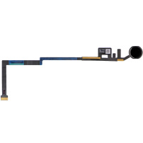 Home Button de rezervă, cu cablu flex, pentru Apple iPad 9,7" 2018 - gri spaţial (Space Gray)