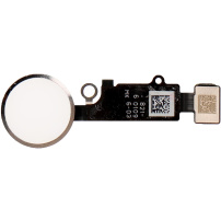 Home Button de rezervă, cu funcție "înapoi", pentru Apple iPhone 8 Plus - argintiu