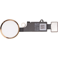 Home Button de rezervă, cu funcție "înapoi", pentru Apple iPhone 8 Plus - auriu