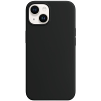 Carcasă din silicon cu MagSafe pentru iPhone 14 Plus - negru