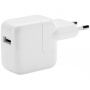 Încărcător / adaptor 12W cu conector USB, pentru iPhone / iPad / iPod - alb