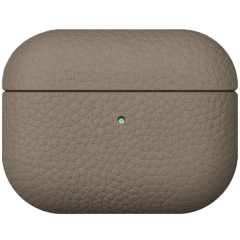 Carcasă din piele de protecție pentru AirPods Pro 3 - maro
