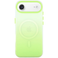 Carcasă de protecție cu gradient de culoare și MagSafe pentru iPhone Air - verde