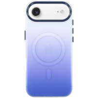 Carcasă de protecție cu gradient de culoare și MagSafe pentru iPhone Air - albastru închis