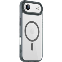 Carcasă transparentă cu ramă colorată și MagSafe pentru iPhone Air - gri