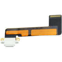 Cablu flex cu alimentare Lightning şi conector de date, pentru Apple iPad Mini - alb