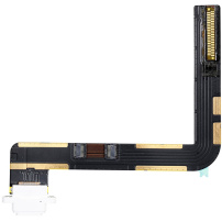 Cablu flexibil cu conector de alimentare și date Lightning pentru iPad 10.2" (2019-2021) - alb