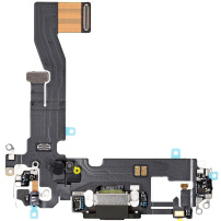 Conector de încărcare și audio flex pentru Apple iPhone 12 Pro - negru