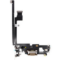Conector de încărcare și audio flex pentru Apple iPhone 12 Pro Max - auriu