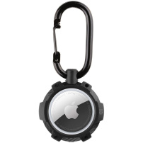 Tactical Husă rezistentă Beam Rugged 2.0 pentru AirTag 1 / 2 - neagră