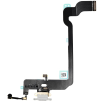 Conector audio flex, pentru Apple iPhone XS - alb