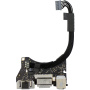 Conector de alimentare MagSafe 2 cu USB și port jack 3,5mm, pentru MacBook Air 11" A1465 (an 2013, 2014, 2015, 2016) - part 923-0430