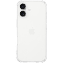 Husă transparentă cu colțuri întărite pentru iPhone 17 - transparentă