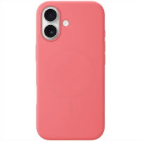 Husă silicon MagSafe pentru iPhone 17 - coral