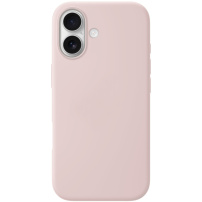 Husă silicon MagSafe pentru iPhone 17 - roz antic