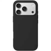 Husă de silicon cu MagSafe pentru iPhone 17 Pro Max - negru