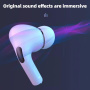 Piese de schimb din silicon pentru AirPods Pro 3 - S - alb
