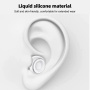 Piese de schimb din silicon pentru AirPods Pro 3 - S - alb
