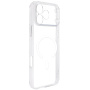 Carcasă transparentă lucioasă JOYROOM Crystal cu MagSafe pentru iPhone 17 Pro - transparentă