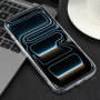 Carcasă transparentă lucioasă JOYROOM Crystal cu MagSafe pentru iPhone 17 Pro - transparentă