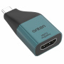 ONTEN UC102 adaptor video - HDMI la USB-C - petrol