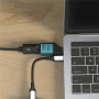 ONTEN UC103 adaptor video - Display Port la USB-C - petrol