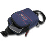 Oracle Red Bull Racing Nylon Crossbody geantă universală pentru iPhone - albastru închis
