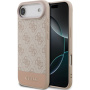 Guess 4G husă cu dungi pentru iPhone Air - roz
