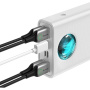 Powerbanka Baseus Amblight cu porturi USB-C / 4x USB-A - 30.000 mAh - alb