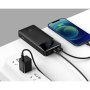Baseus Bipow powerbankă cu porturi USB-C / 2x USB-A - 20.000 mAh - negru