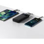 Baseus Bipow powerbankă cu porturi USB-C / 2x USB-A - 20.000 mAh - negru