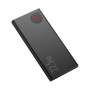Baseus Adaman powerbankă cu porturi USB-C / 2x USB-A - 10.000 mAh - negru